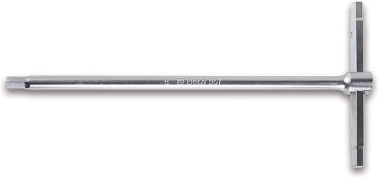Beta 951 Metric Sliding T-Handle Hex Key 2mm | High Torque & Fast Spinning T-Handle Design | Calibrated Hex Ends | Made in Italy
