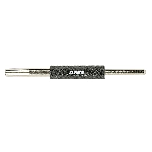 ARES 10115 ??6-Inch Trim Nail Punch ??Black Nail Punch Drives Trim Nails While Protecting Finish and Hands ??for Use with Trim Nails Up to 1-1/4-Inch (31.2mm)