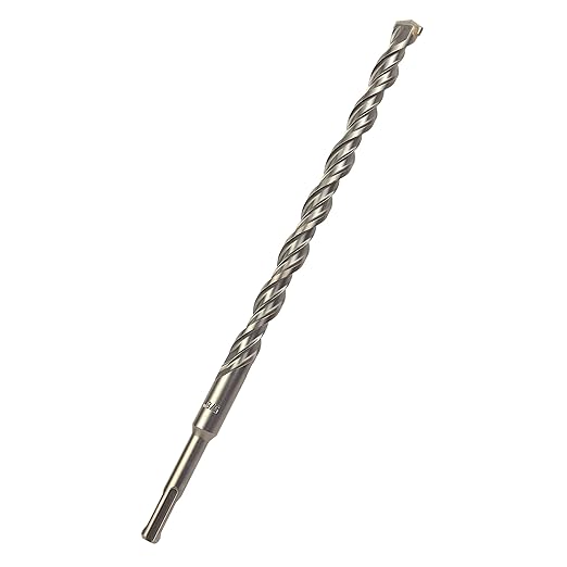 5/8 Inch x 12 Inch SDS Plus Rotary Hammer Drill Bit, Carbide Tipped for Brick, Stone, and Concrete Version 2 (5/8" x 10" x 12")