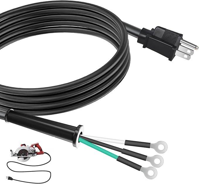 95104L Circular Saw Cord Replacement Assembly竊똂ompatible with SKILSAW Worm Drive Saw SPT78W SPT77WM Circular Saw Power Cord Parts,pertain for SKIL Saw Power Cord Parts Tool Replacement Assembly