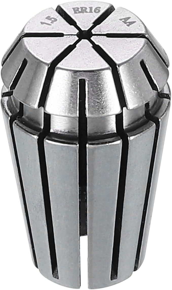 HARFINGTON Spring Collet Chuck ER16 1.5mm 65Mn Spring Steel Precision Router Collets for CNC Engraving Milling Lathe Tool