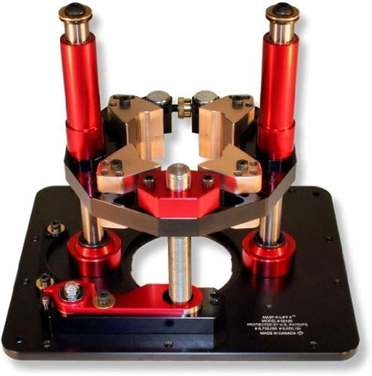 JessEm 02121 Mast-R-Lift II Router Lift ??8-1/4" x 11-3/4" Precision Router Table Lift