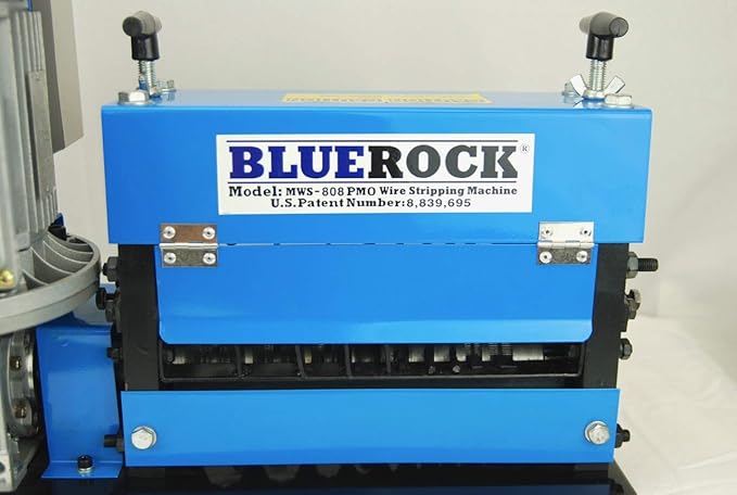 BLUEROCK Tools Model MWS-808PMO Wire Stripping Machine Copper Cable Stripper