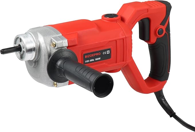 HandHeld Concrete Vibrating Tool, 1600W 15000RPM Electric Concrete Vibrator 6.6ft Shaft Rod 2HP Portable Pencil Cement Remove Air Bubble and Mix Concrete