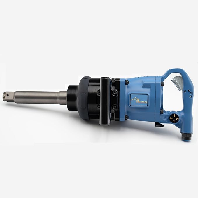Airboss AW-382GL 1" US Germany Award Winning Premium Air Impact Wrench Heavy Duty 3000 ft-lb Nut Busting Torque 8 Inch Anvil 27 Pounds Award-Winning Design Lightweight High Performance