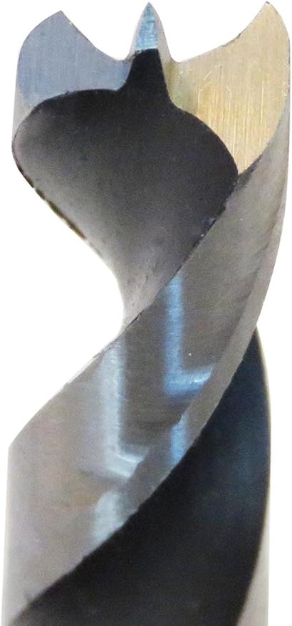 Fisch - 1200318 FSF-003885 Chrome Vanadium Brad Point Drill Bit, 3/16 inch