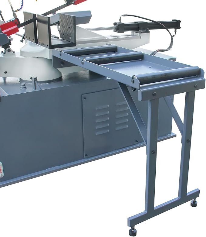 KAKA INDUSTRIAL Horizontal Band Saw, 18 inch x9.8 inch Swivel on both sides,Movable control panel, finger touch keys,Max. cutting 13 in at 90°,Metal Cutting Band Saw, 220V-60HZ-3PH BS-1810GC