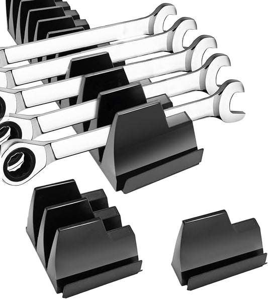 42-Tool Magnetic Wrench Organizer, Customizable Wrench Organizer Set for Tool Box, Wrench Holder for Tool Drawer Storage
