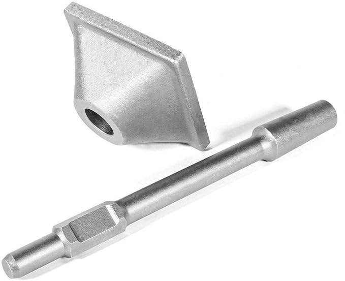XtremepowerUS Tamper Shank and Plate for Jack Hammer Bit Electric Demolition Concrete Breaker (Tamper Shank and Plate)