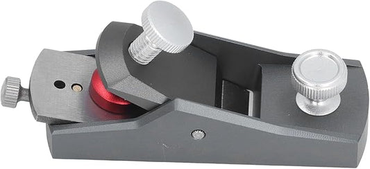 Mini Wood Planer Small Hand Planer Block Plane Aluminium Alloy Small Trimming Planer Adjustable Cutting Thickness Woodworking Tool for Wood Planing