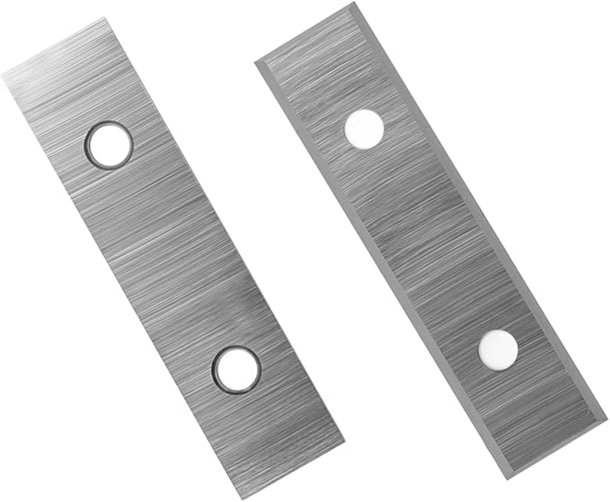 Carbide Scraper Blades 2" 49.5mm Carbide Inserts for Paint Scraper Hand-Held Scrapers Spiral Helical Planer Cutter Heads and Router Bits