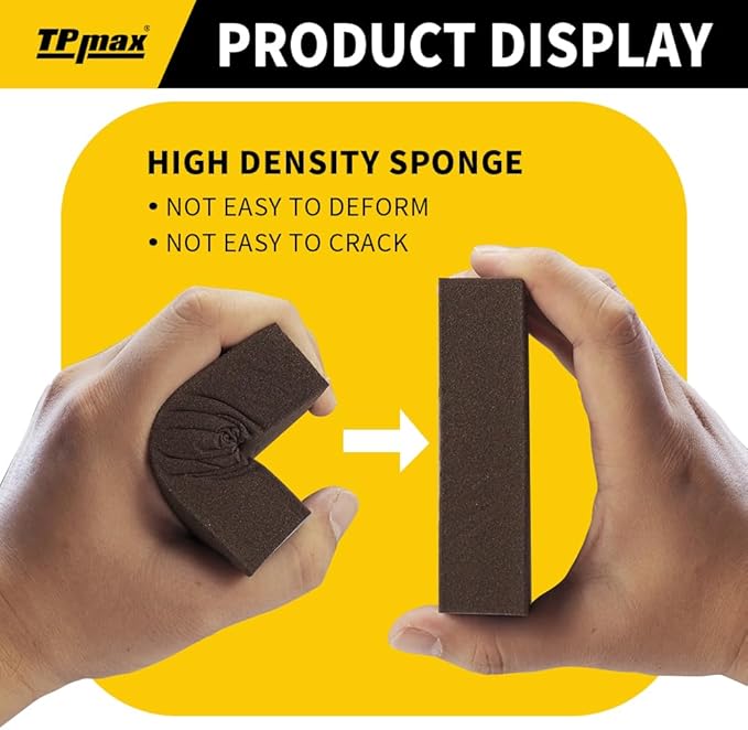 Sanding Sponge, Coarse/Medium/Fine/Superfine 6 Different Specifications Sanding Blocks Assortment,6 PCS,Washable and Reusable.