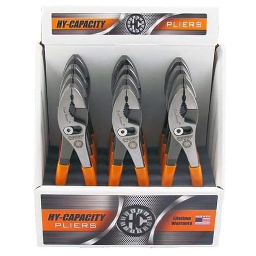 RAParts HG263-12 8" Slip Joint Pliers, Pkg. of 12