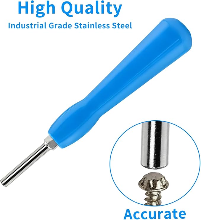 4.5mm & 3.8mm Gamebit Screwdriver Kit - Double-End Bits for NES, SNES, N64, GameBoy, GameCube, Virtual Boy, Sega & Nintendo Consoles - Essential Tool for Console and Cartridge Maintenance