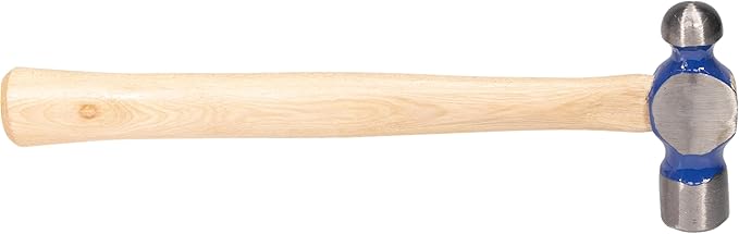 VAUGHAN Ball Pein Hammer, 16 oz, Hickory handle, American high carbon steel, TC016, VN15530
