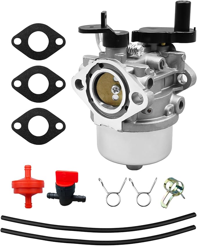 Carburetor Fit for Toro 38583 Power Clear 221QR Model 0842 32 0121 Snowblower, Engine Carb Tri Fuel Conversion Tune Up Kit