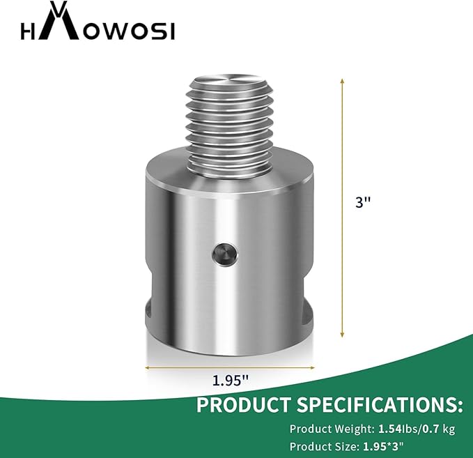 Lathe Headstock Spindle Adapter,Converts 1" x 12tpi to 1" x 8tpi for Woodworking Lathe
