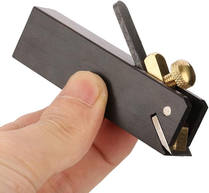 Wood Planer, 3 * 0.5 * 0.8in Hand Plane, Micro Planer Suitable for Making Small Wooden Products and Performing Detailed Woodworking Repairs