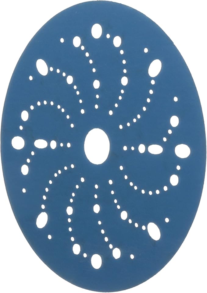 Mmm 36184 Hookit Blue Abrasive Disc Multi-hole 6 800g