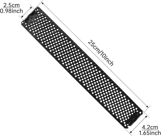 10-Inch Curved Flat Standard Cut Replacement Blade, Steel Shaver Cheesegrater Rasp for Surform Pocket Plane, Dent Repairs, Wood Fiberglass, Shaping Curved Surfaces Hand Plane Scraper