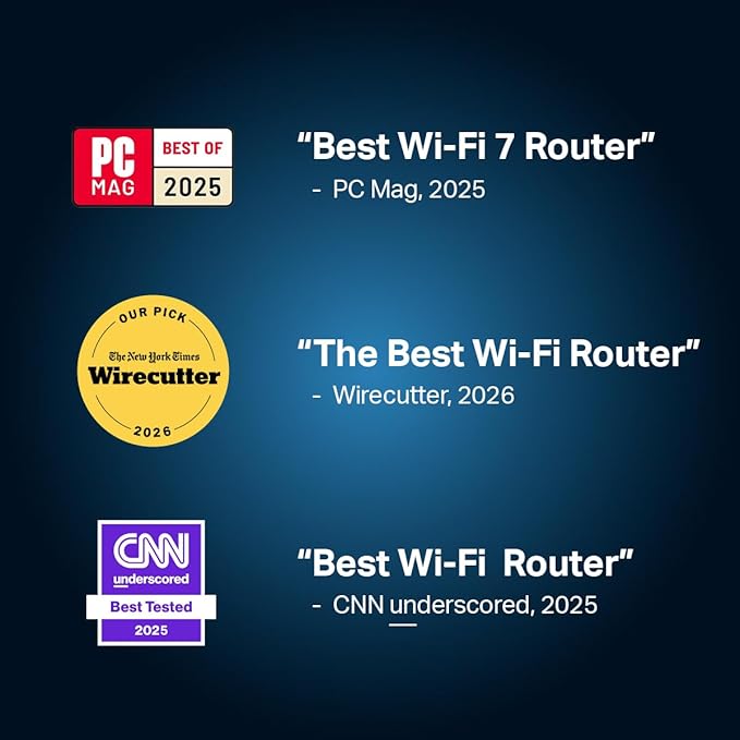 TP-Link Dual-Band BE3600 Wi-Fi 7 Router Archer BE230 | 4-Stream | 2횞2.5G + 3횞1G Ports, USB 3.0, 2.0 GHz Quad Core, 4 Antennas | VPN, EasyMesh, HomeShield, MLO, Private IOT | Free Expert Support