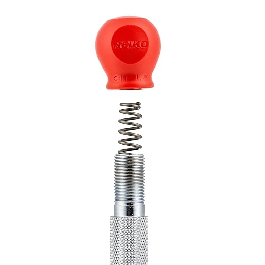 NEIKO 02638A 5-Inch Automatic Center Punch for Metal, Adjustable Impact Spring Loaded Center Punch Tool, Spring Punch, Center Punch Spring Loaded, Auto Center Punch
