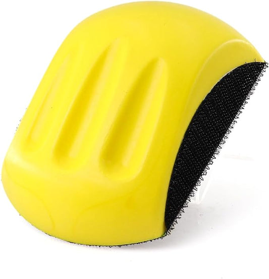1PC 5" Hand Sanding Block Hook & Loop Backing Pad Sandpaper Holder Hand Grinding Block