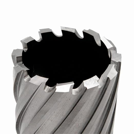 HSS M2AL Annular Cutter 2" DOC with 3/4" Weldon Shank for Magnetic Drill Press by EST (D2 X 2")