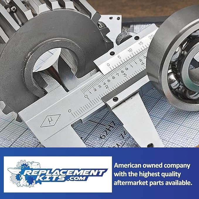 REPLACEMENTKITS.COM 2 Pack Impeller, O-Ring Kit & Oil Seal Complete Replacement Kit, Fully Compatible with Milwaukee M18 Transfer Pumps (Replaces Part 49-16-2771)