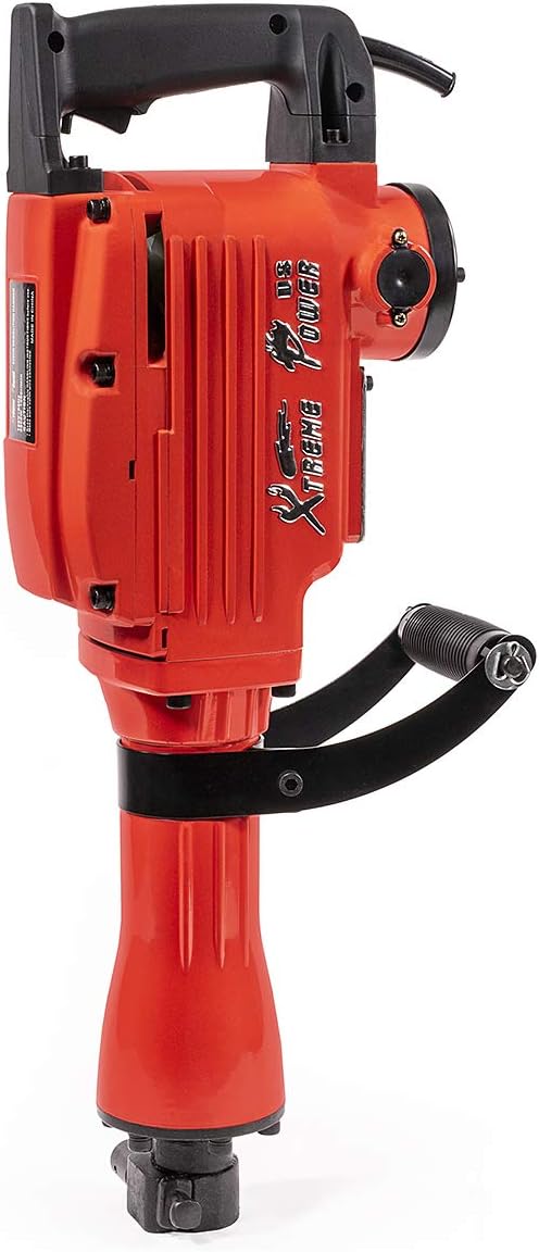 XtremepowerUS 2200W Demolition Jack Hammer Chisel & Shovel Bits Demo Jack Hammer Construction Concrete Floor Breaker Drill