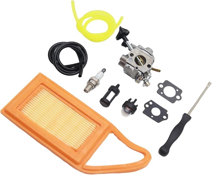 BR500 Carburetor Compatible with Stihl BR600 BR550 Backpack Blower -Replacement for Zama C1Q-S183 4282-120-0606 4282-120-0607 High Performance, Easy Installation, Complete Kit, Durable Parts