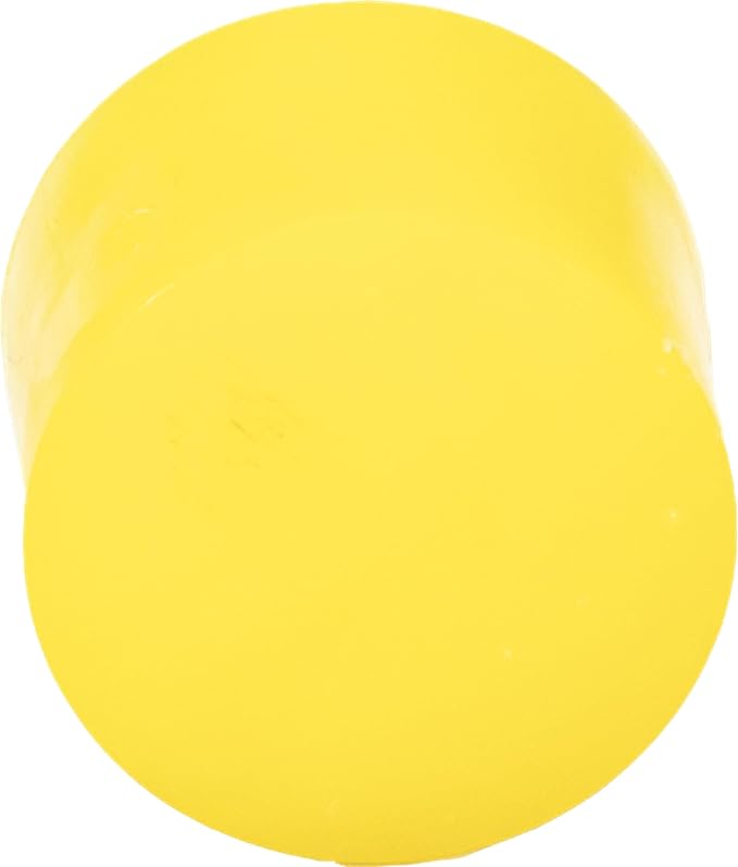 VAUGHAN Soft Hammer Replacement Face, 1 3/8 Inch Hard Yellow Plastic, SF12H, VN51301