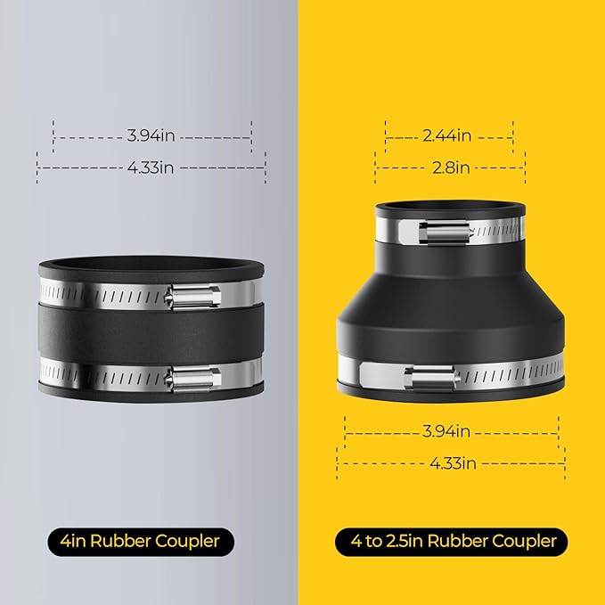 4 Magnetic Dust Collection Fittings for Dust Collectors Woodwork Shop Vacuum Hose,One-to-Multi Lightning Lock Dust Collector System w/1PK Mag Port Connector+3Set 4??2 Set 2.5??Couplers.