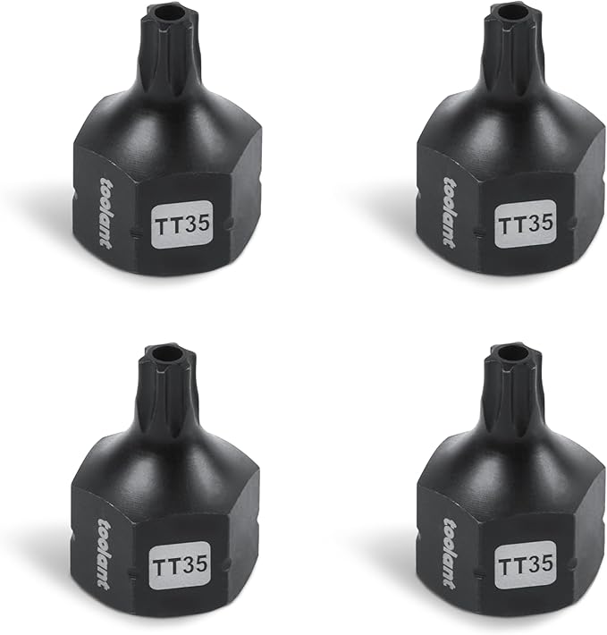 toolant 3/8" drive TT35 impact torx bit socket set 4PCS, Torx Drive, S2 Steel Air Drive Torx Socket set,Impact Grade竊똀nti-Roll Design