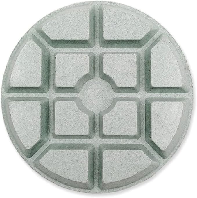 DT-DIATOOL Concrete Polishing Pads 3 inch/80mm for Concrete, Cement and Terrazzo Floors Processing, Repairing and Renovating, Dry or Wet Use Diamond Grinding Pads Grit 200 3pcs