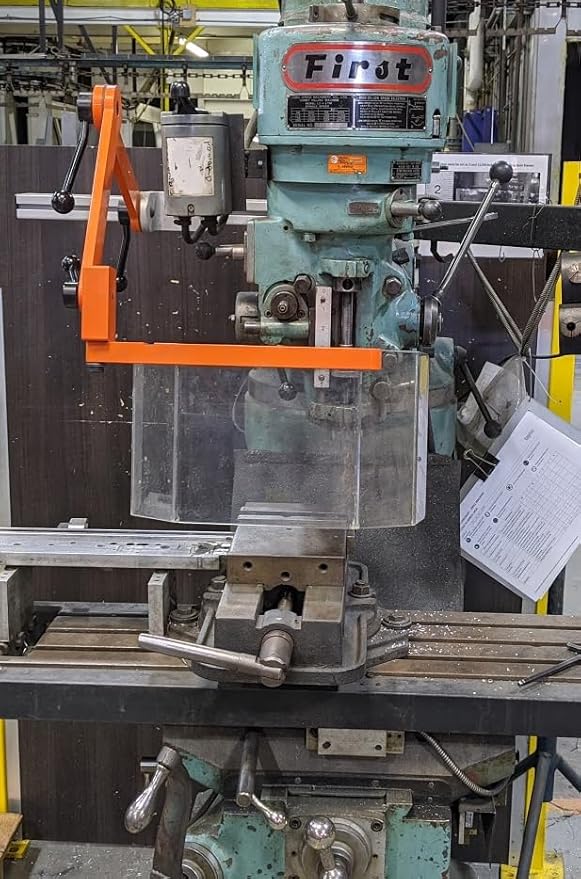 Ram Mount Milling Machine Safety Guard, Standard Model, No Interlock. Part # MG-3 by ATS Machine Safety Solutions