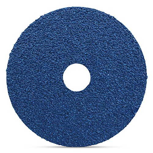 BHA Zirconia Resin Fiber Grinding and Sanding Discs, 5??x 7/8?? 80 Grit - 25 Pack
