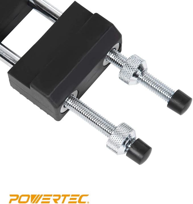 POWERTEC Sharpening Stone Holder ??Adjustable Whetstone Stone Holder 5.5" to 9", Non-Slip Rubber Base for Secure Knives Sharpening for Kitchen w/knife Sharpener, Wet, Diamond Stone(71013)