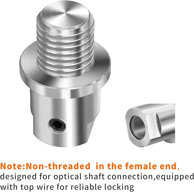 Lathe Headstock Spindle Adapter,Converts 5/8" Shopsmith to 1" x 8TPI for Woodworking Lathe