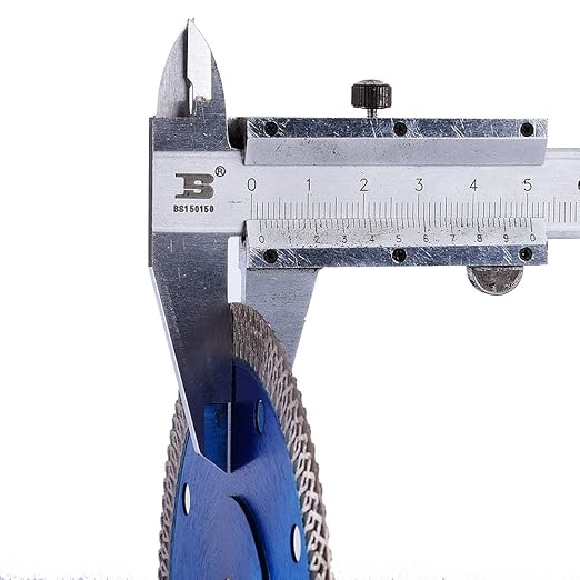 GoYonder 4.5 Inch Super Thin Diamond Saw Blade for Cutting Porcelain Tiles,Granite Marble Ceramics (4.5" -Blue (5 pcs))…