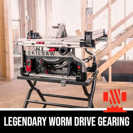 SKIL 8-1/4" Portable Worm Drive Table Saw-SPT99T-01