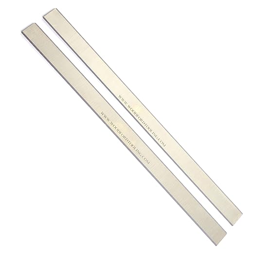 Fits Grizzly G6702, Freud C050, Woodstock W163, W7147, 20 x 1 x 1/8 Inch Planer Blades, HSS Jointer Knives, Made by Xcalibur Tooling - Pack of 2