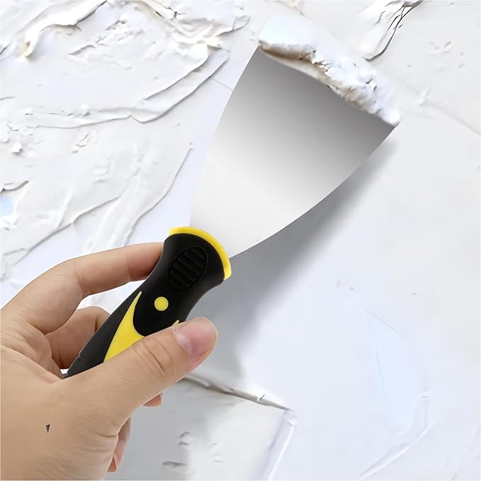 Putty Knife Set of 15, Heavy Duty Putty Knife Scraper, Spackle Knife for Drywall Finishing, Plaster Scraping, Patching and Painting, Decals, and Wallpaper, 1/2/3/4/5 Inch