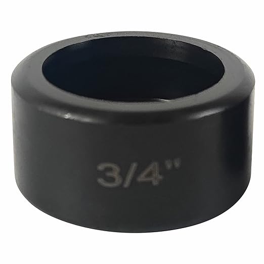 AMZCNC 3/4" Conduit Punch and Die for Hydraulic Knock Out Driver 3/4"-16UN Thread (Actual Hole Size: 1.12")