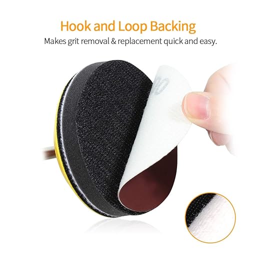 SPEEDWOX Sander Disc 100pc Sanding Hook and Loop Sandpaper 800 Grit Sanding Discs 3 Inch Sandpaper for Wood Drill Grinder Rotary Tools No Hole
