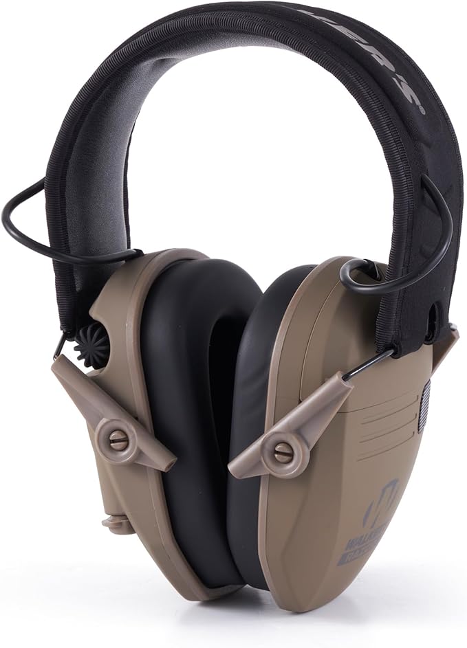 Walker's Razor Slim Ultra Low Profile Compact Design Adjustable Range Shooting Hunting Hearing Protection Electronic Earmuffs