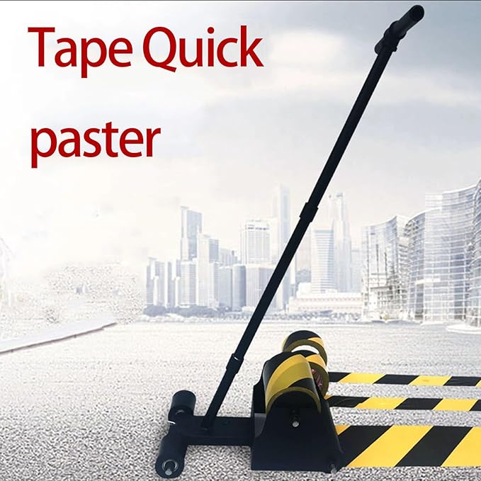 癤풣loor Tape Marking Machine, Laying Machine for Precise Arrangement, Applicator, Supports Single Or Rolls,Adjustable Spacing for Marking, Decoration Protection and Laying