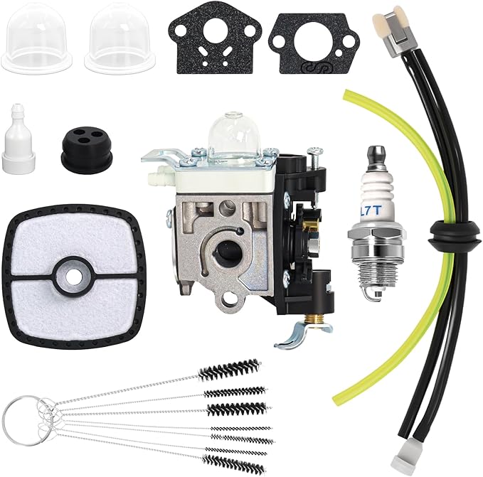 Podoy PB250 Carburetor Compatible with Echo PB-250 PB-250LN ES-250 RB-K106 Leaf Blower with Air Filter Tune Up Kit