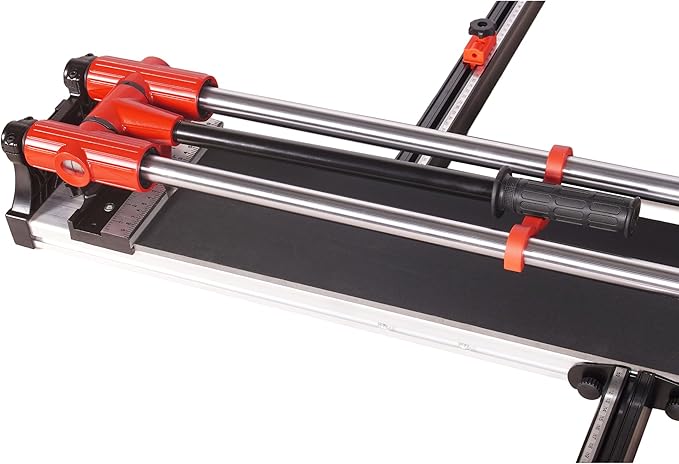 48" Double Guide Rails Manual Tile Cutting Machine Wide Aluminum Bottom Plate Ceramic Porcelain Floor Tile Cutter Heavy Duty 1200mm/120cm R2818T120