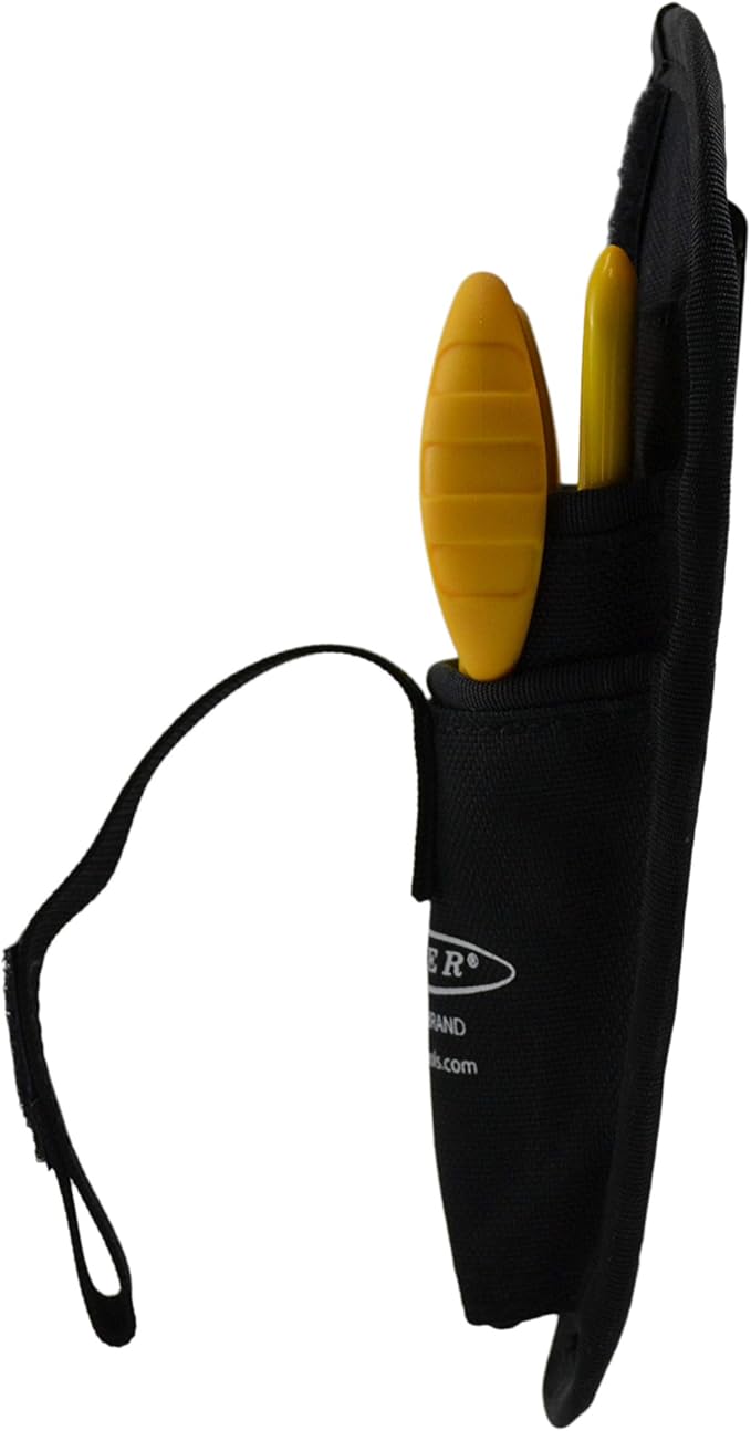 Miller MA01-7000 Kit, FO 103-T-250-J 3-Hole Fiber Optic Cable Stripping Tool and KS-1 Kevlar Scissors, Easily Portable Tool Set with Belt Clip Pouch for Professionals